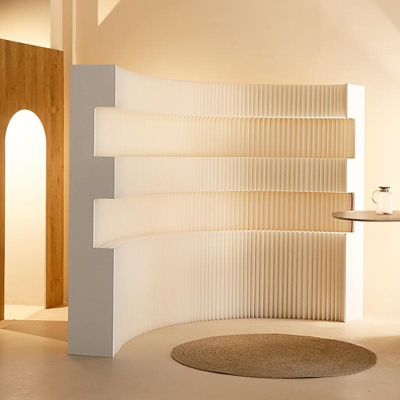 パーテーション間仕切り高さ2ｍ長さ2-3ｍ組立不要目隠し区切り折りたたみ軽量