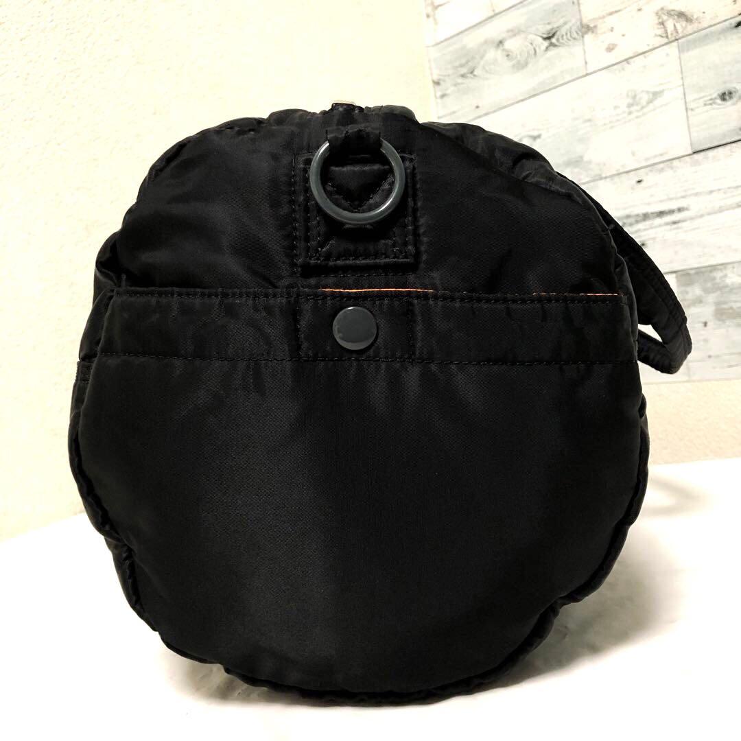 美品✨廃盤 ポーター タンカー ボストンバッグ ダッフル 2way ブラック