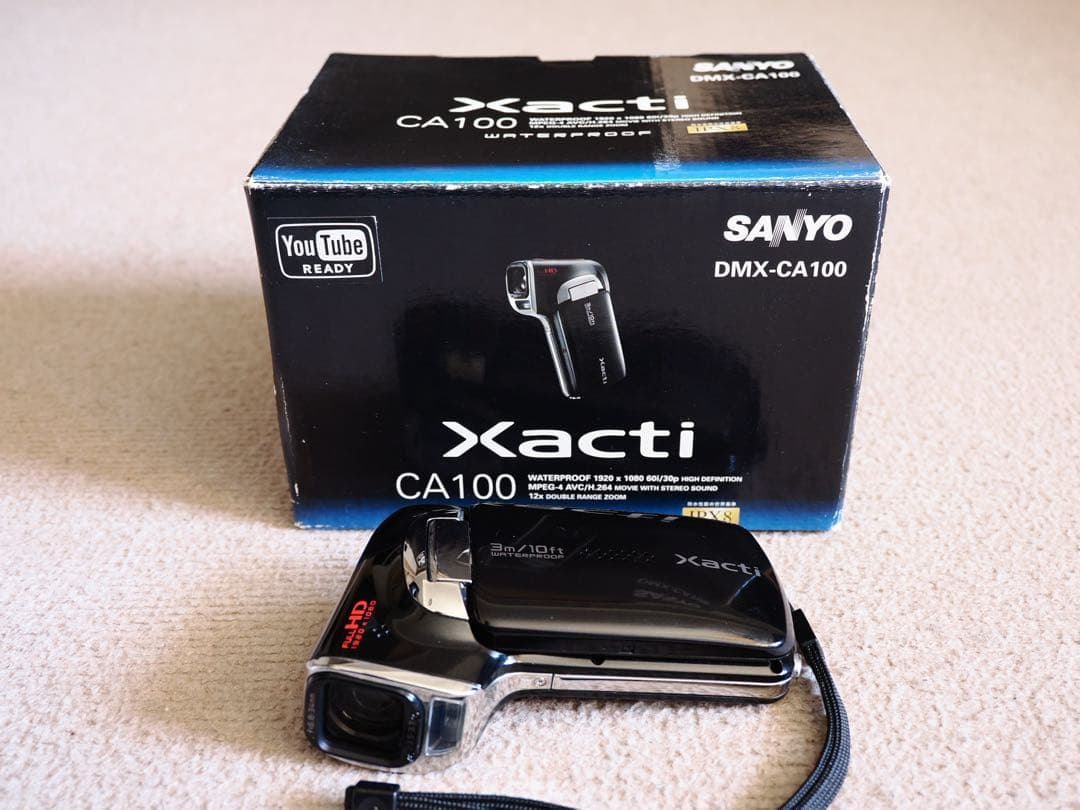 Sanyo Xacti CA100 防水カメラ