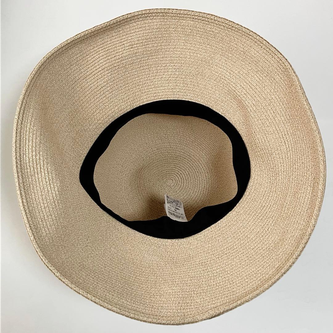 【洗える】新品 ヨシエイナバ YOSHIE INABA ペーパーブレード帽子 M