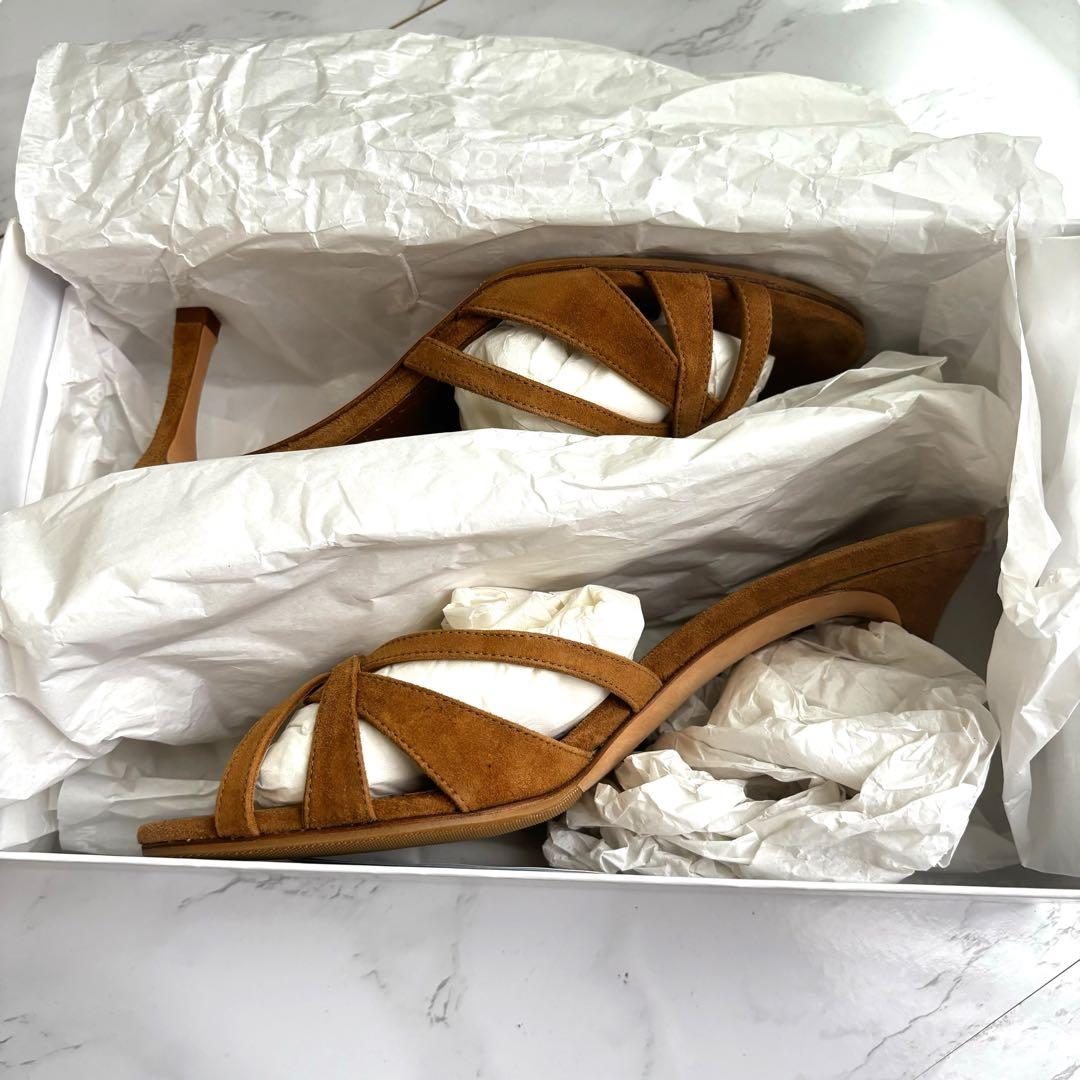 【極美品】MANOLOBRAHNIK マノロブラニク ミュール サンダル 38