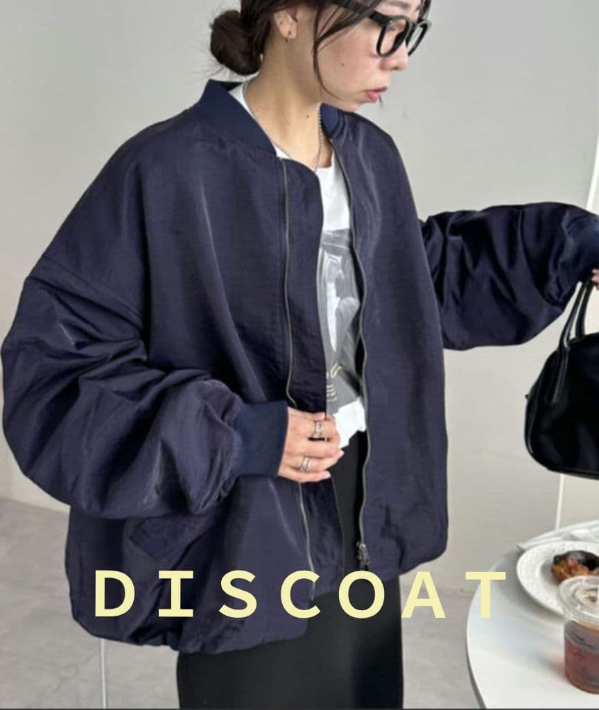 ★DISCOAT★ONLINE　LIMITEDメモリーボンバーブルゾン 　完売品