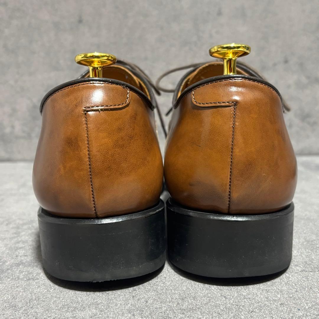 極美品　リーガル　ビジネスシューズ　315R ブラウン　キャップトゥ　2156