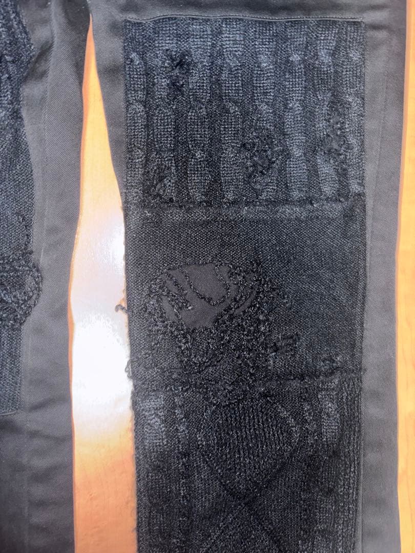 UnderCover デストロイニットパッチ パンツ 魔女期 size S