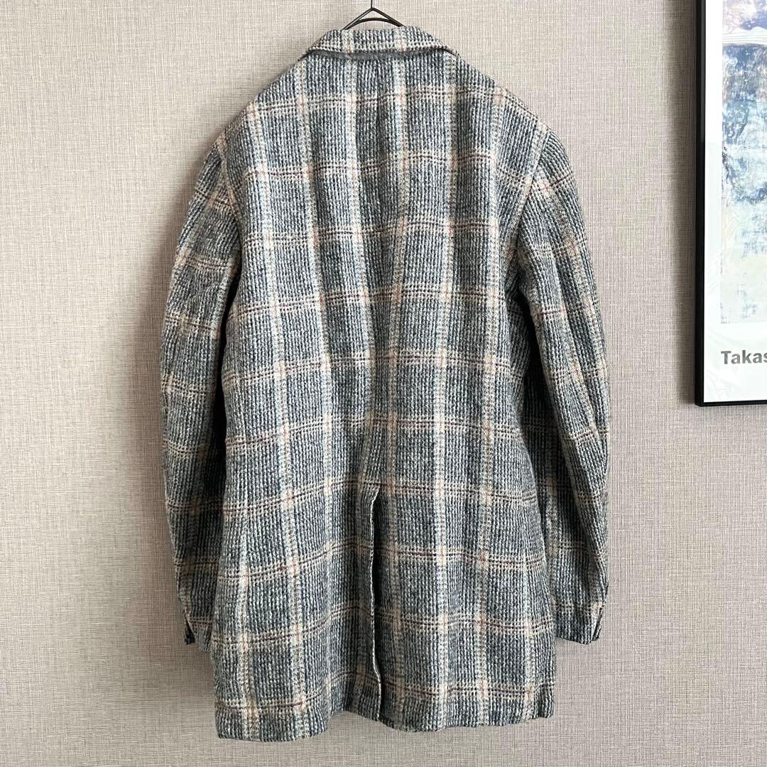 Harris Tweed テーラードジャケット グレー チェック USA製