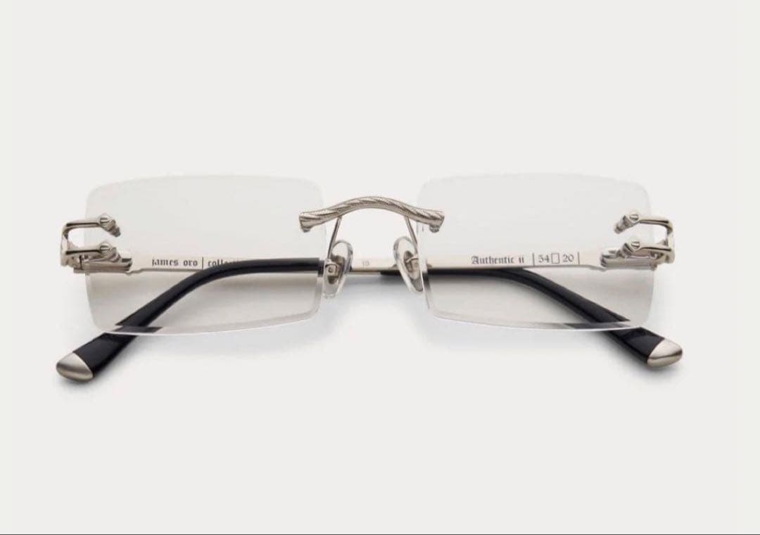 james oro ジェームズオロ リムレス サングラス