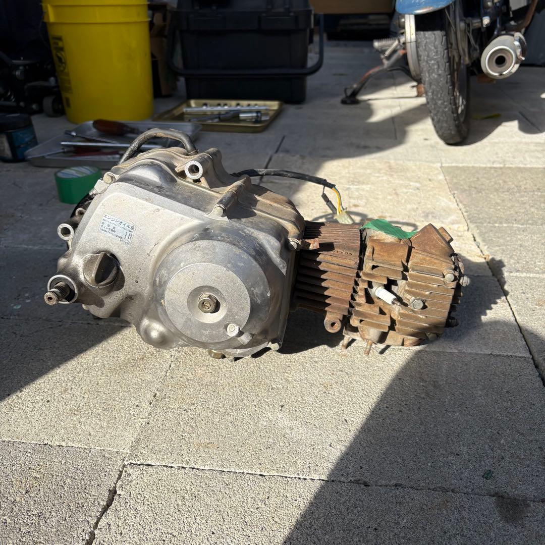 [実働]スーパーカブ　C50 エンジン