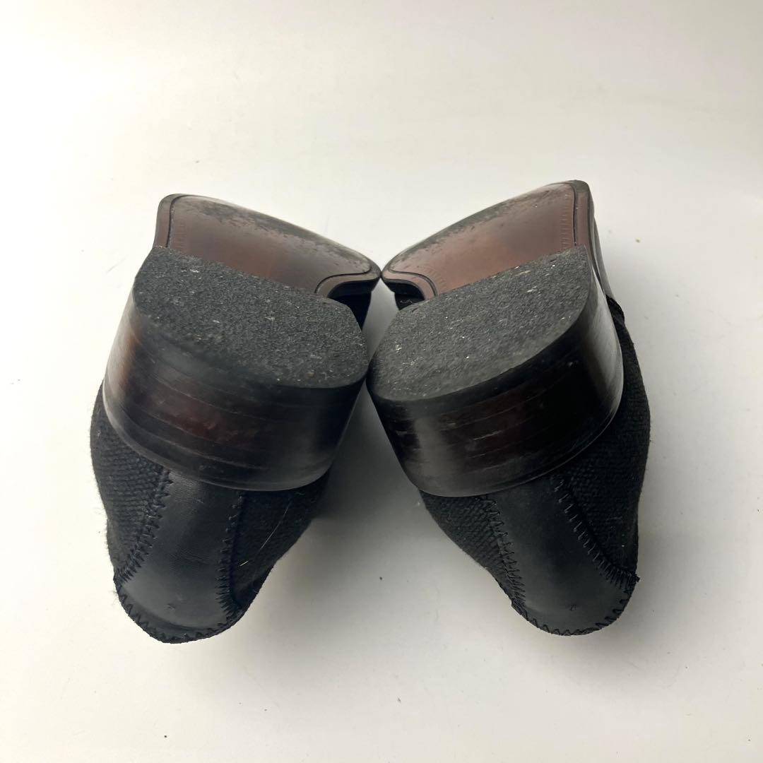 【良品】ジャンポールゴルチエ　オックスフォード　レースアップシューズ　黒　23