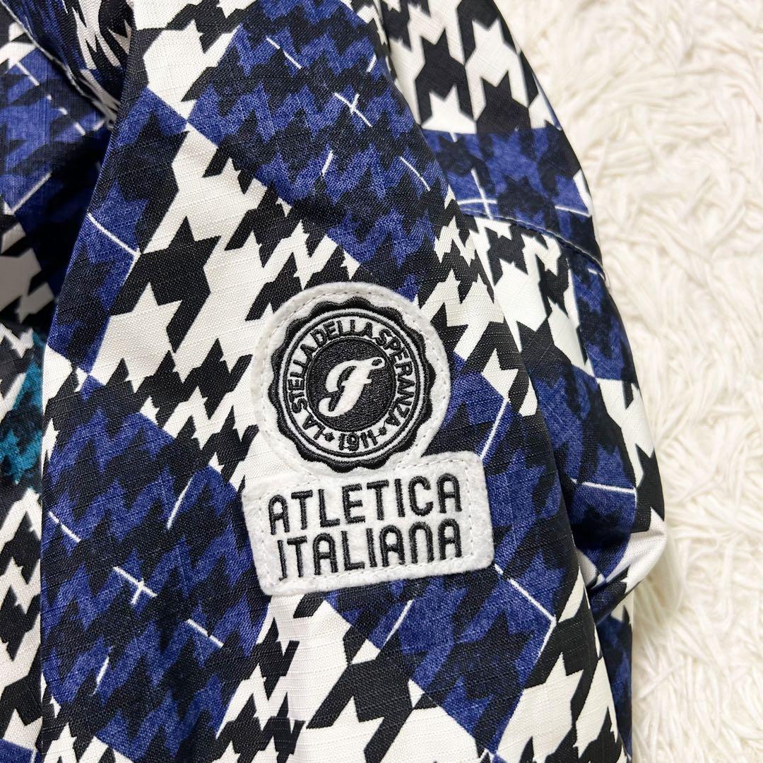 FILA フィラ スキー スノーボード ウェア 総柄 千鳥柄 トリコロール M