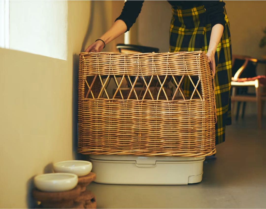 オルネコ×Encachette アラログ ネコ用トイレカバー　未使用新品