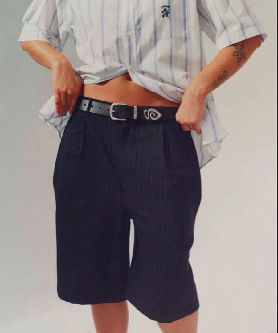 パンツ Stussy VOLUME PLEATED SHORT STRIPE 24ss