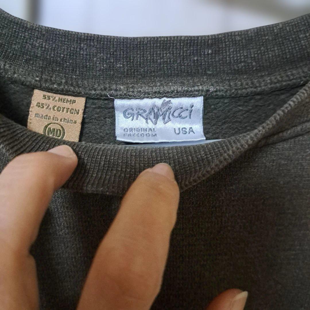 GRAMICCI グラミチ・クールネックスウェットシャツ