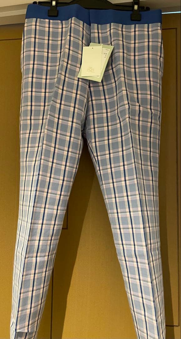 【セール！新品】DRAWER M.SUMMER ナナコ織チェックベーシックパンツ