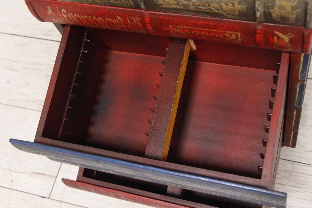 ブックチェスト　キャビネット アンティーク　antique Book BOX