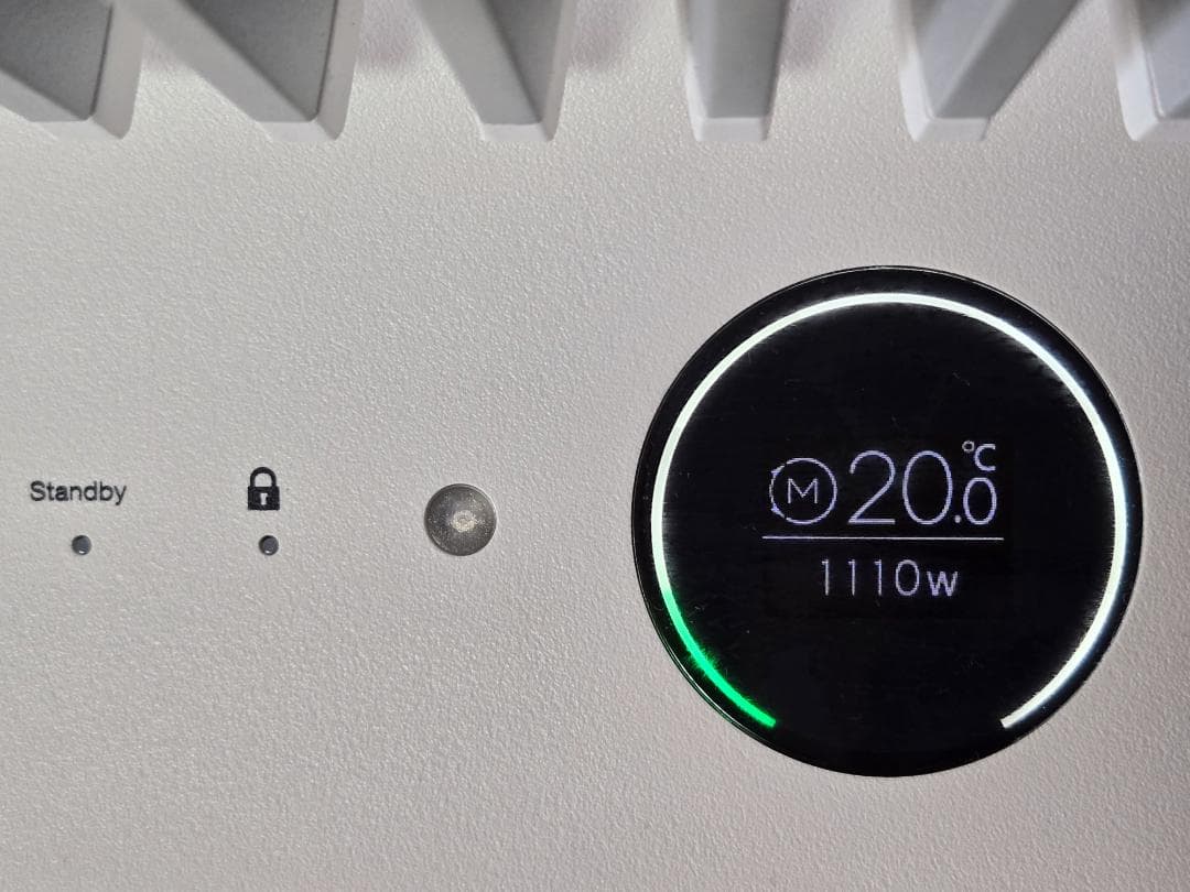 電気ヒーター BALMUDA SmartHeater ESH-1000UA-SW