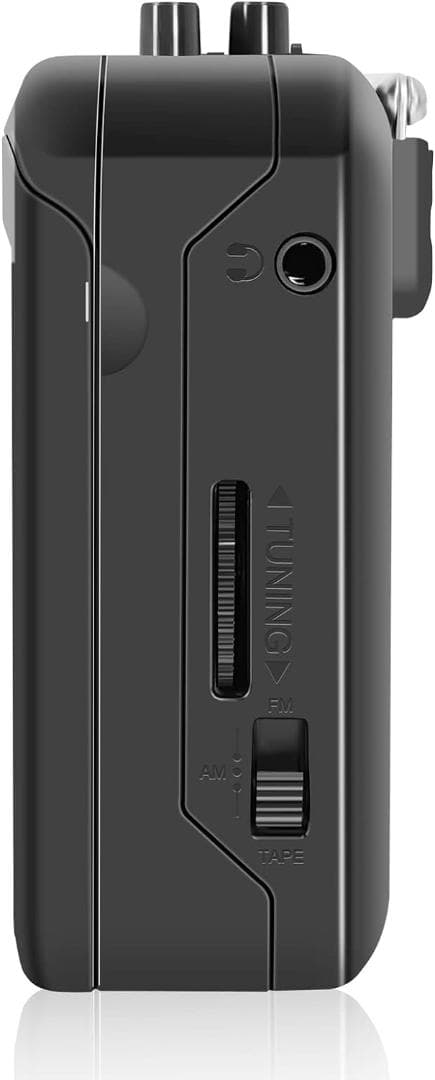 ポータブルカセットプレーヤー AM/FMラジオ機能付き 超軽量・コンパクト