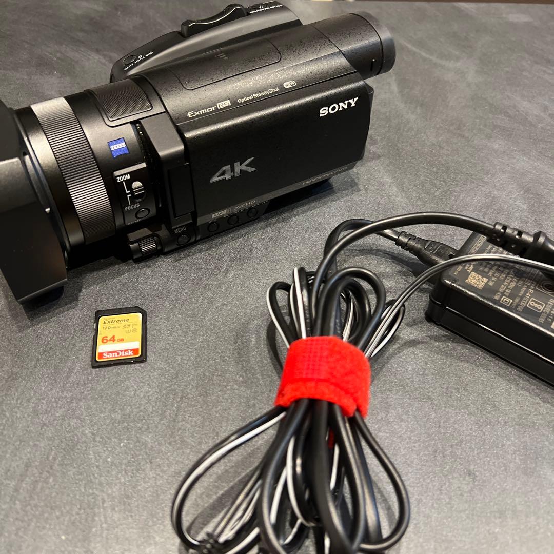 【美品】Sony FDR-AX700 ビデオカメラ