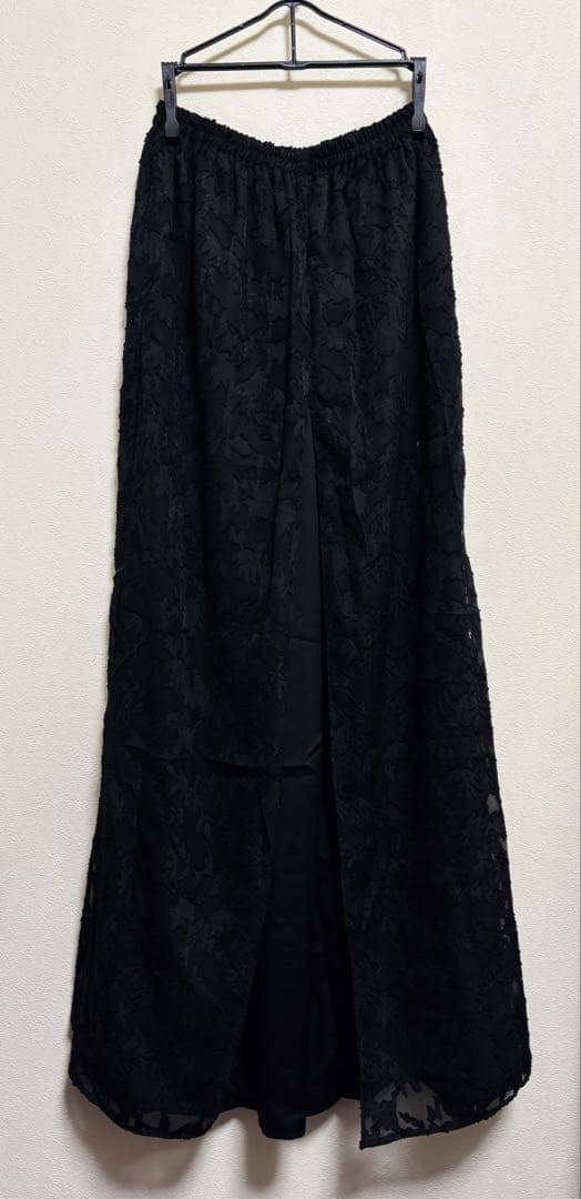 はな:MARTE Fluffy Pants &saharaフラットシューズ