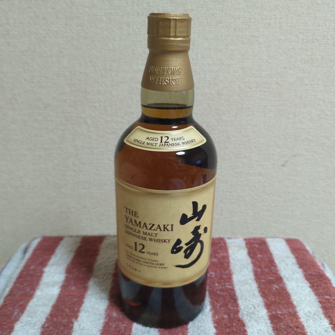 今年ラス１山﨑12年700ml箱なし