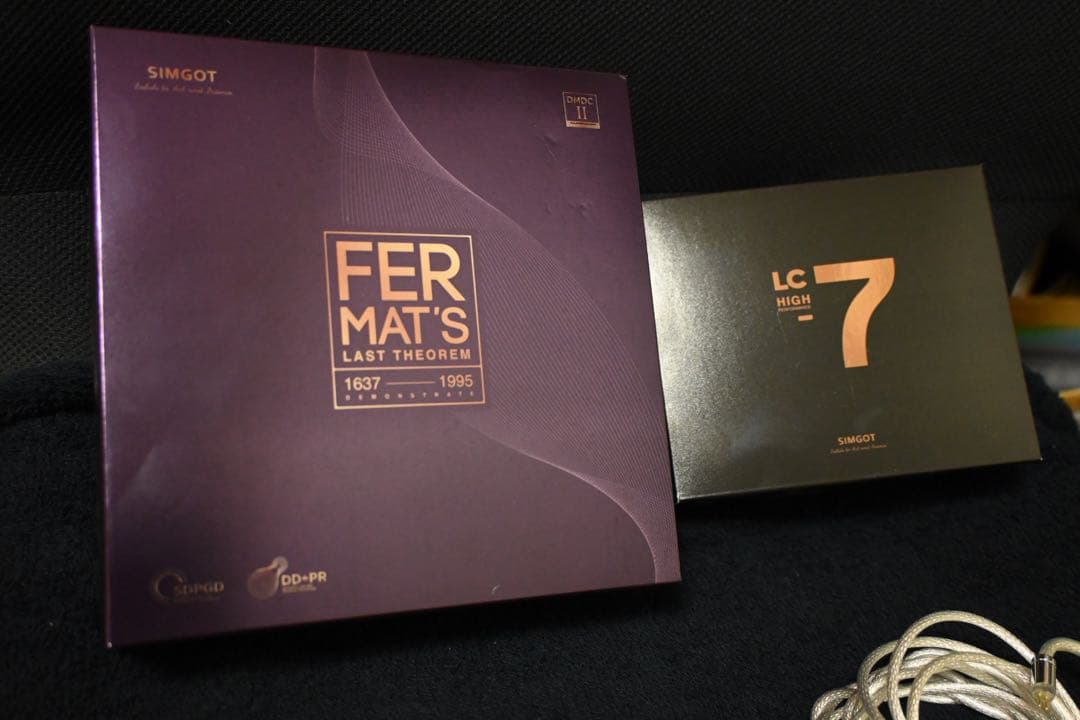 イヤホン simgot ea1000 Fermat + lc7