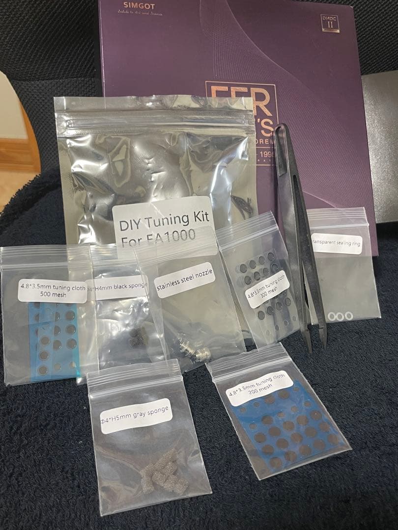 イヤホン simgot ea1000 Fermat + lc7