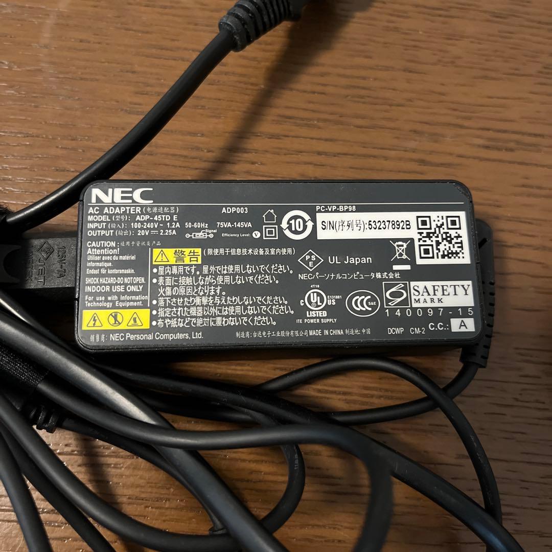 NEC ノートパソコン LAVIE NS350/AAW