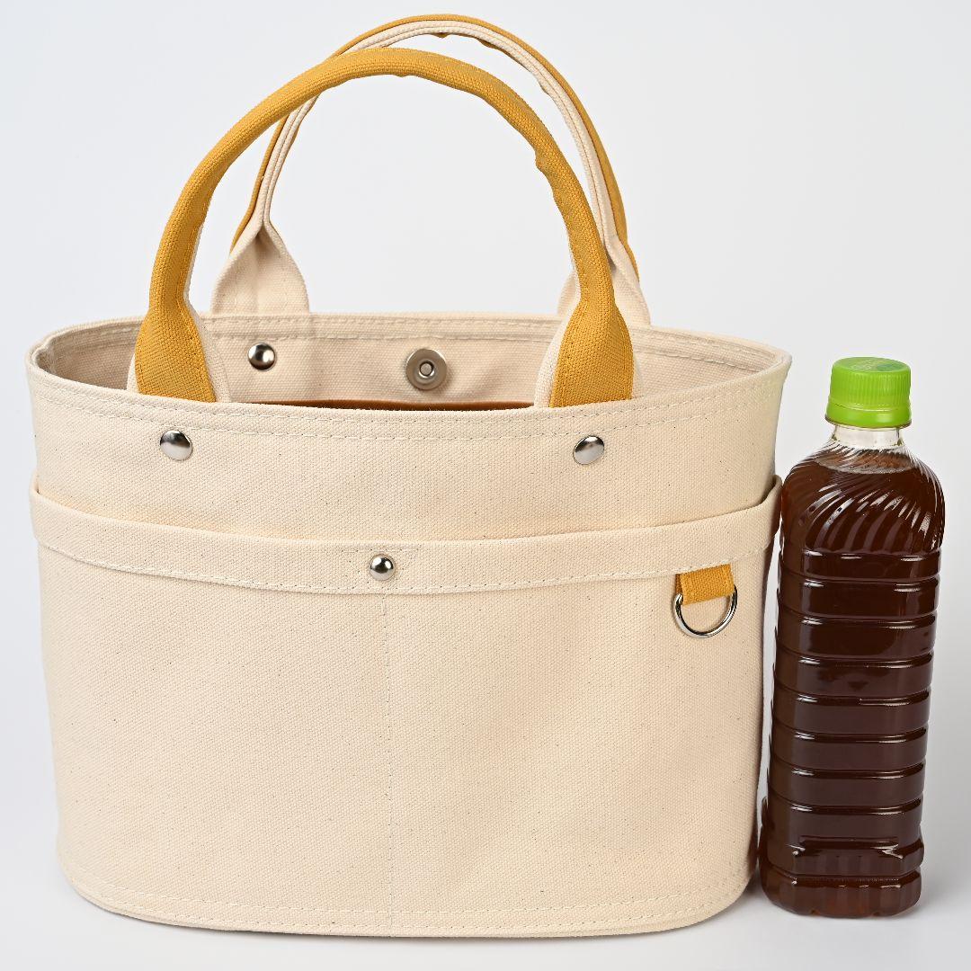 [emi]8号/11号×倉敷帆布×8番糸 オーバル底トートM×2