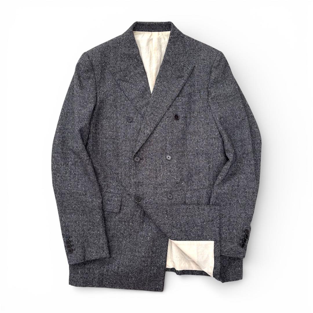 激レア 希少 AMC BRYAN ダブルブレスト ジャケット 48 本切羽