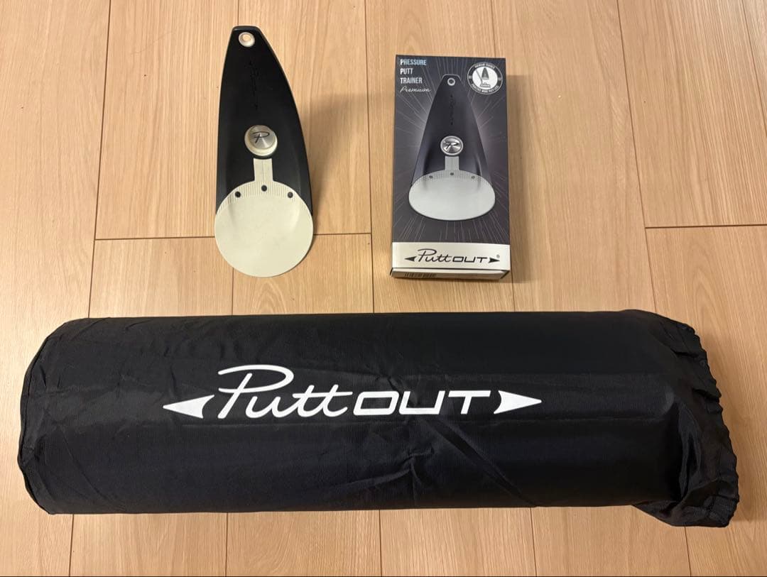 PuttOUT プレッシャーパットトレーナー パターマットmediumセット売り