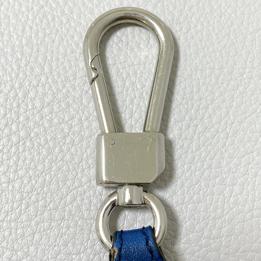 BERLUTI / シューホーン スクリットレザー ローテイティブ キーリング