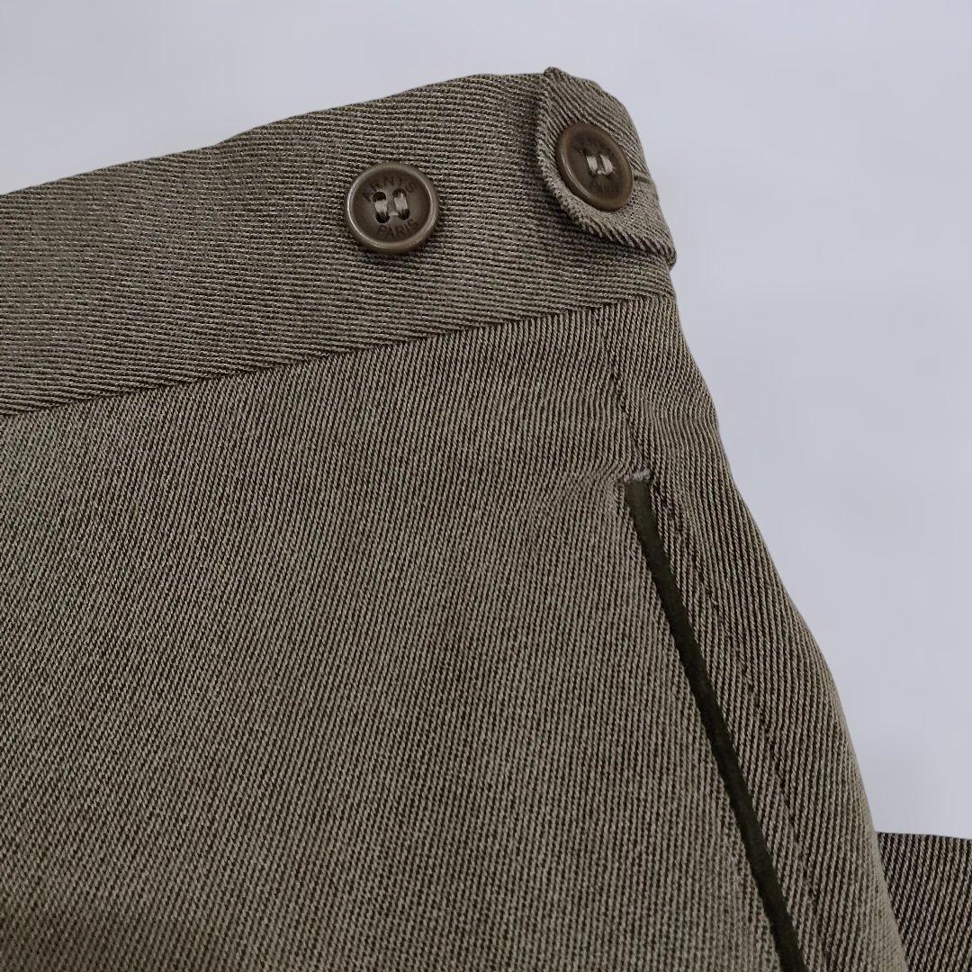 ARNYS PARISオリーブ色 ダブルボタン スラックス