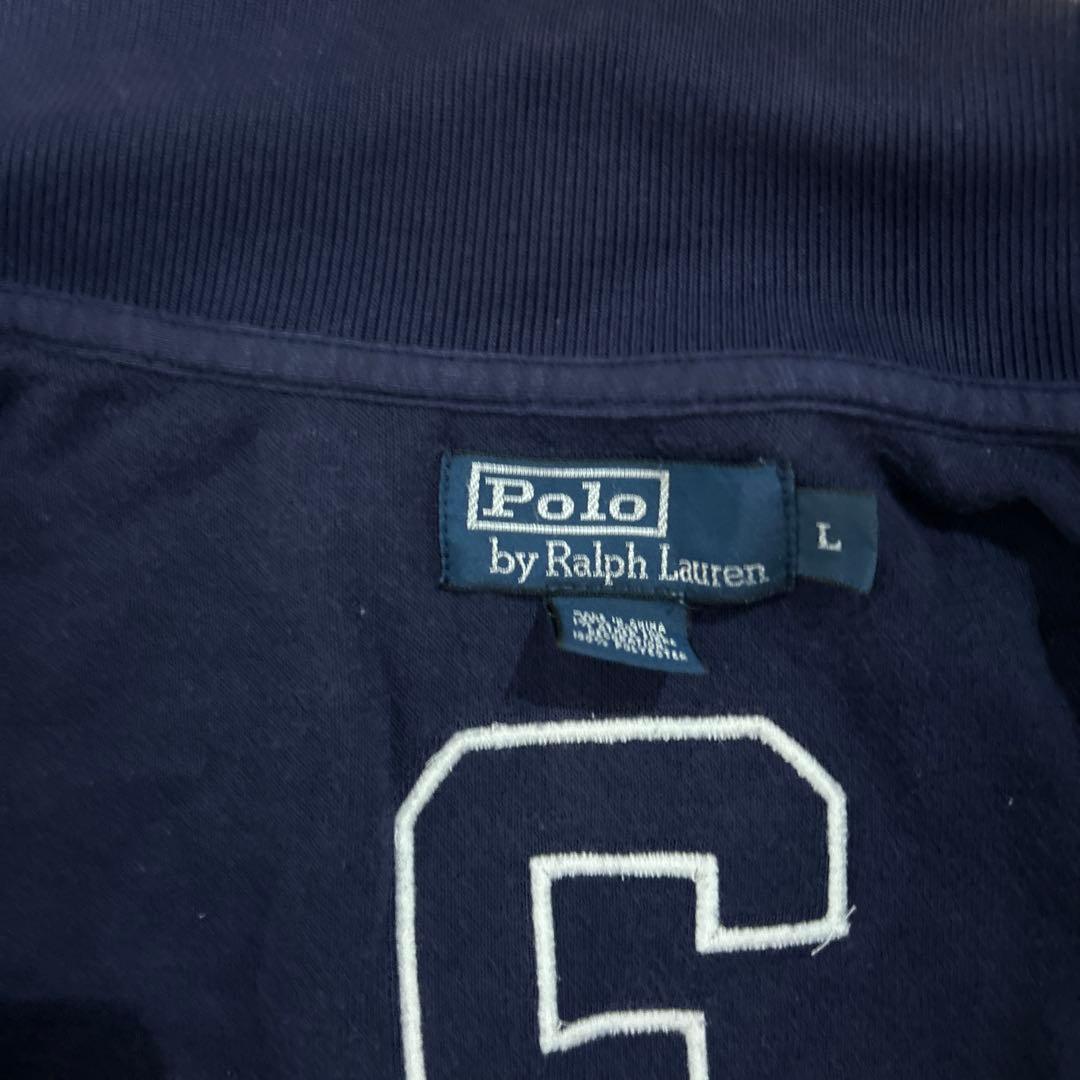 90s Polo by RalphLauren ジップ スウェット ビッグポニー