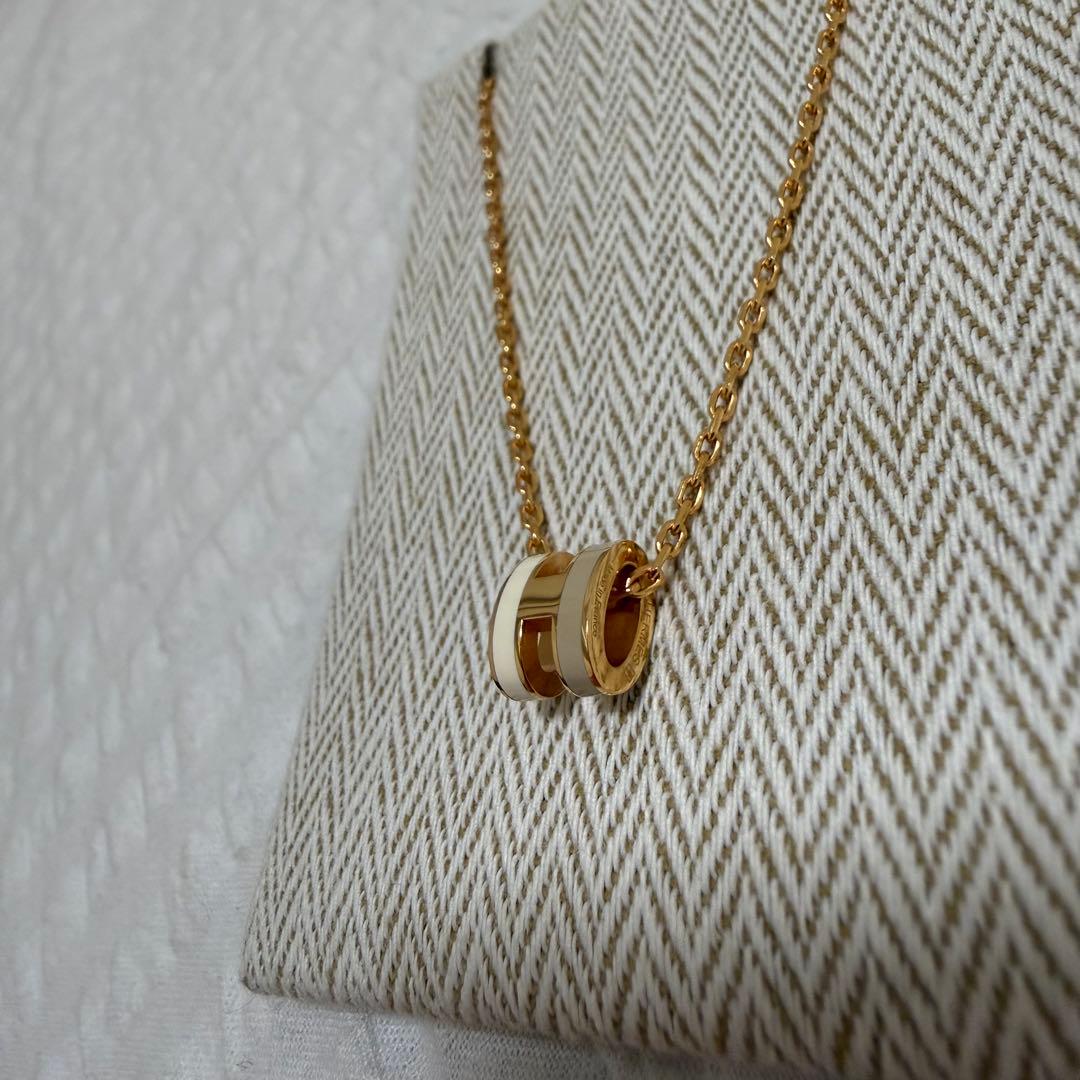 ‼️お値下げ‼️購入証明書付‼️HERMES ミニポップH ネックレス、ピアスセット