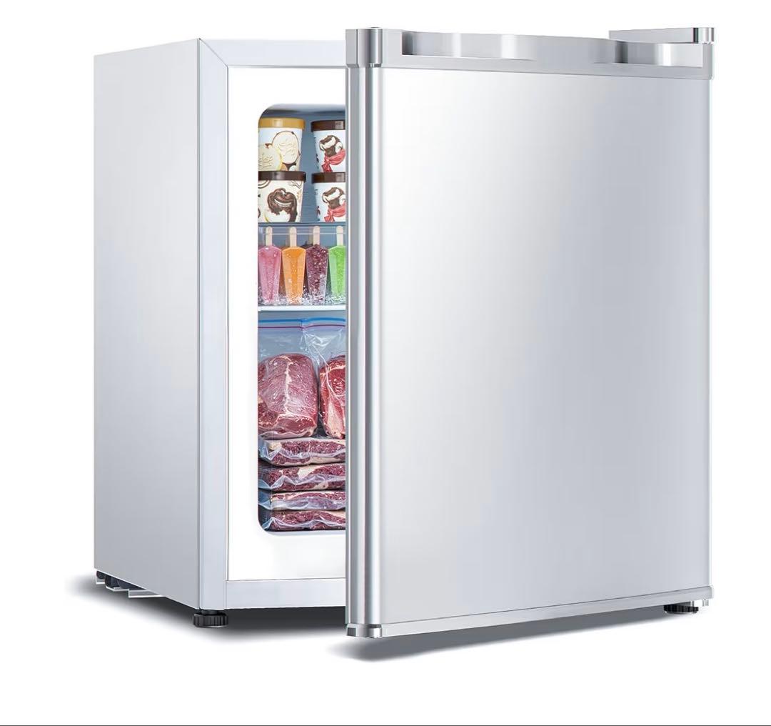 ✨最新式✨小型冷凍庫 前開き 7段階温度調節 省エネ 静音 31L