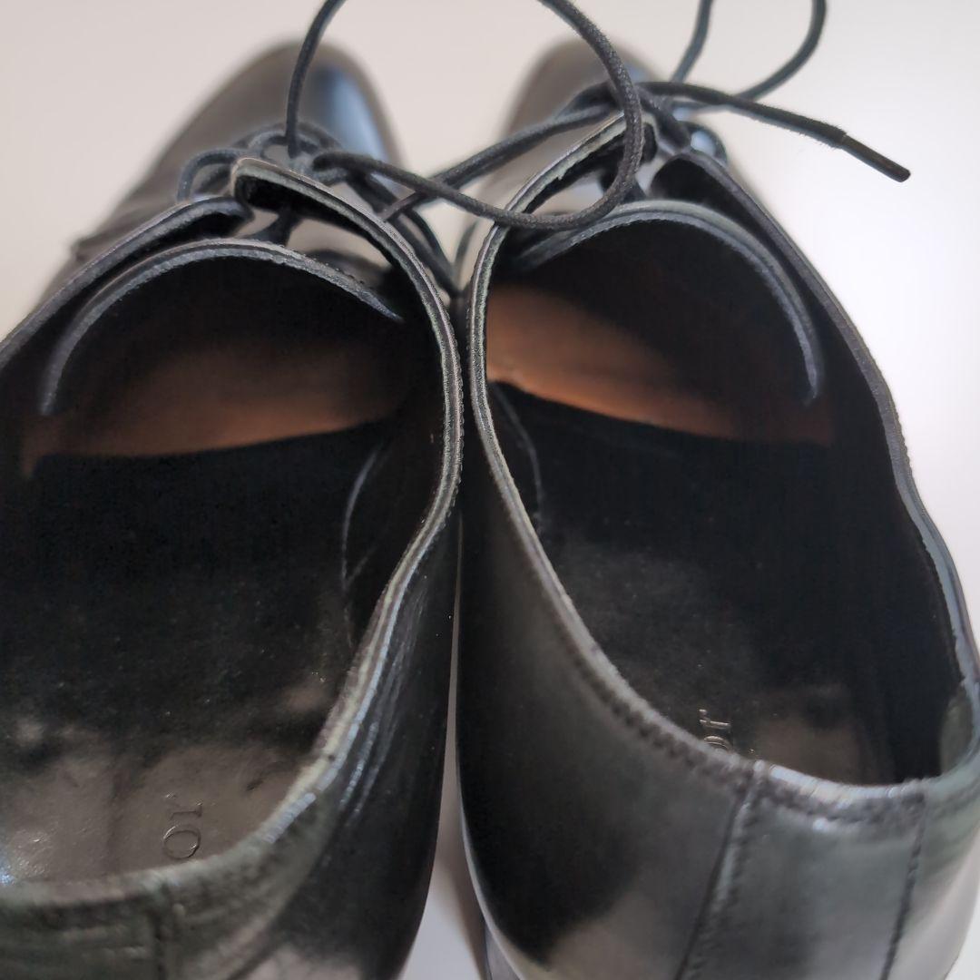 本物　11500円Christian Dior レザー ドレスシューズ