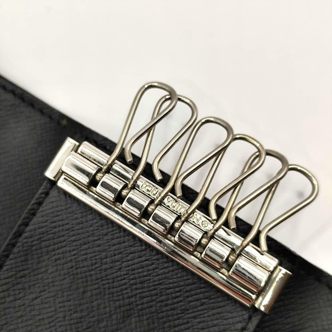 鑑定極美品 ルイヴィトン ダミエ・グラフィット ミュルティクレ6 6連キーケース