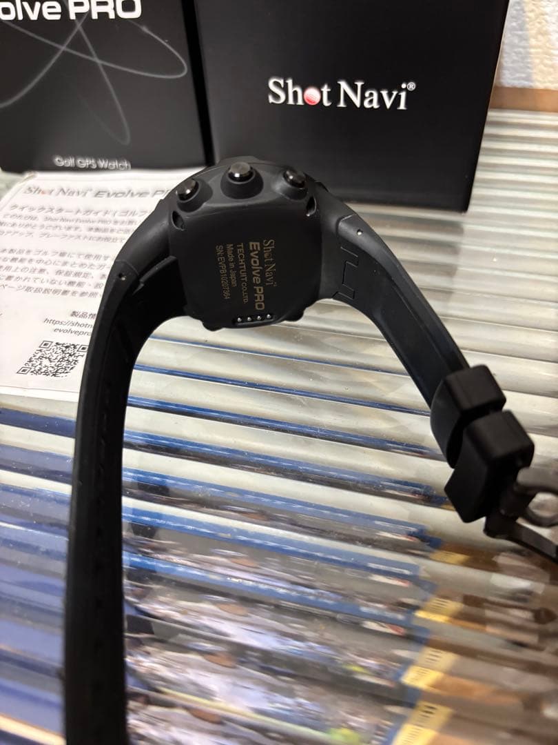 極美品　Shot Navi(ショットナビ)Evolve PRO ゴルフウォッチ