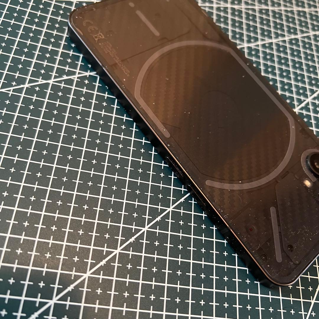 美品　nothing phone 1 黒　12GB+256GB