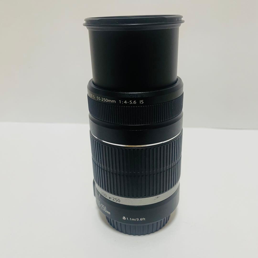 Canon キャノン 望遠レンズ EF-S 55-250mm IS ZOOM