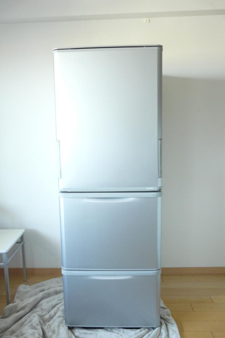 SHARP SJ-W358K-S 3ドア冷凍冷蔵庫 350L 2023年製 美品