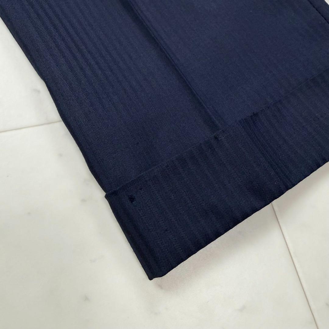 タケオキクチ 3ピース セットアップ スーツ ストライプ ネイビー サイズ3