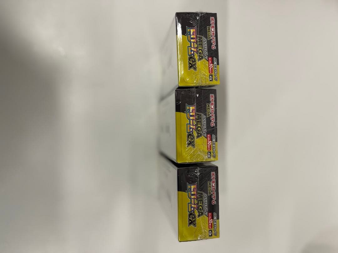 ポケモンカード MEGAドリームEX 3BOX シュリンク付新品未開封
