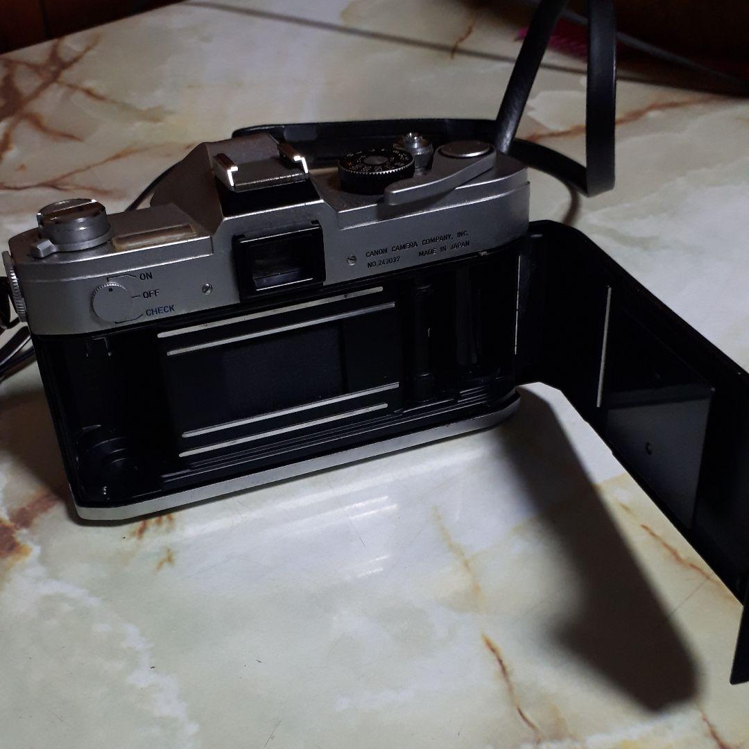 キャノンレトロフィルムカメラ一眼レフアンティーク