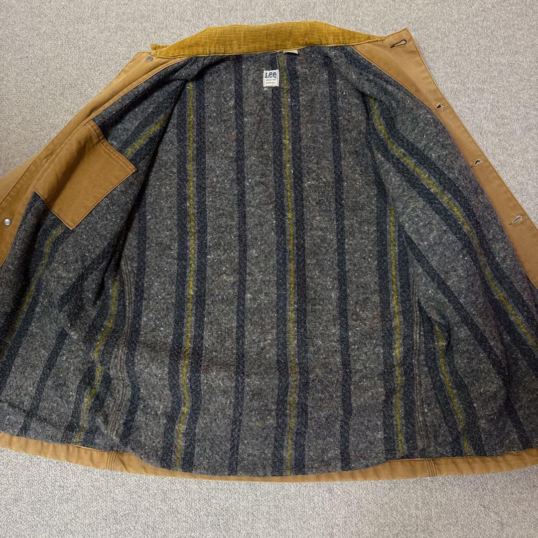 70s Lee ブラウンダック カバーオール ブランケットライナー 42 XL