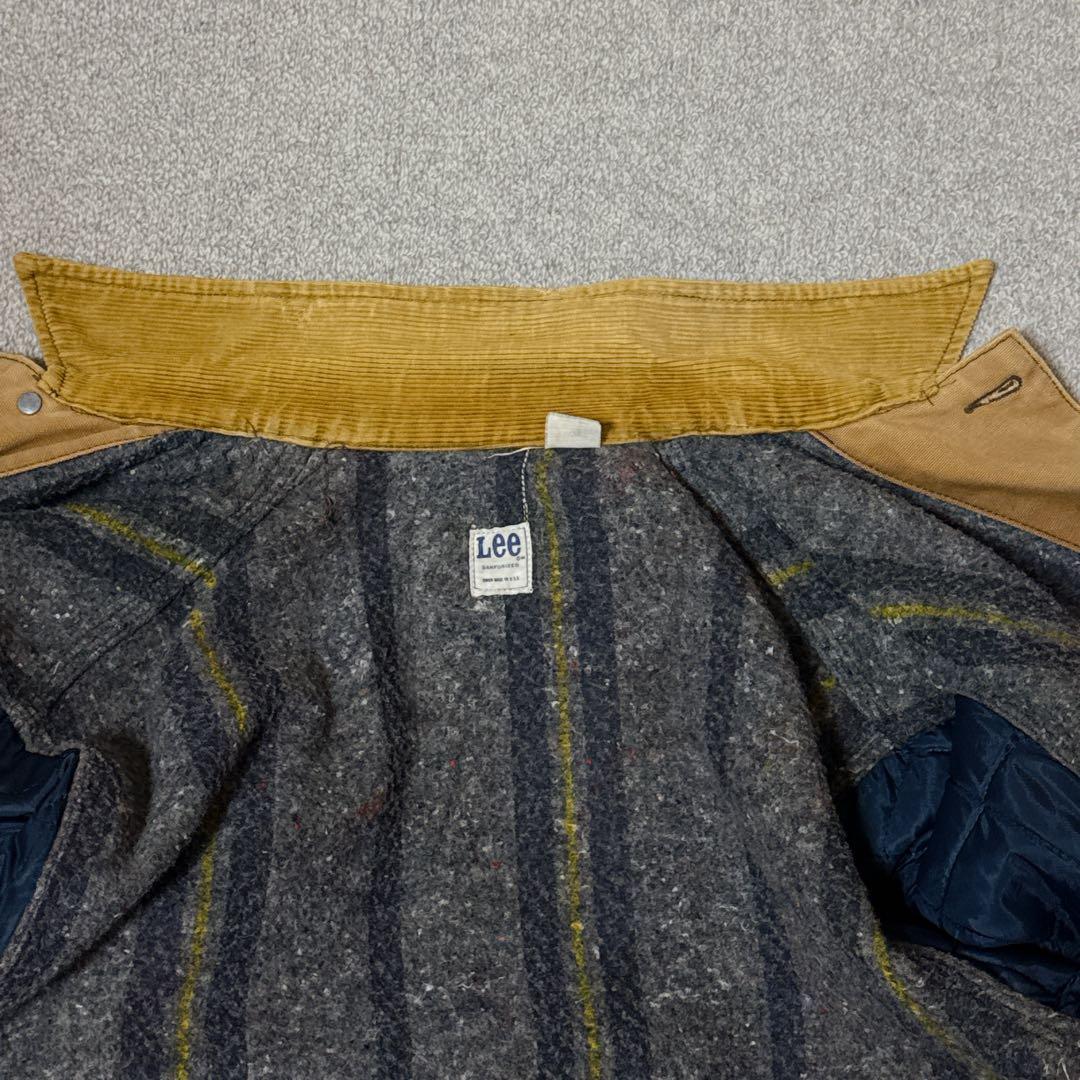 70s Lee ブラウンダック カバーオール ブランケットライナー 42 XL