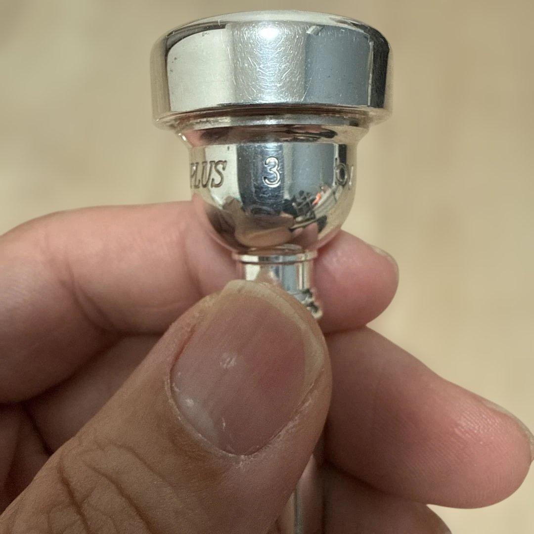 トランペットマウスピース Monette トラディショナルプラス3