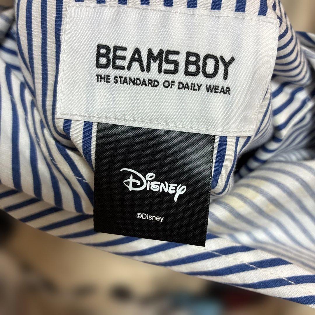 け*マ様 ディズニー　BEAMS ビーズ刺繍 かごバッグ