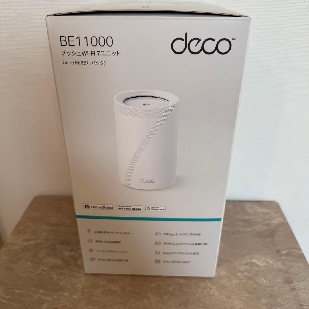 新品 BE11000 メッシュWi-FiシステムTPLINK Deco BE65