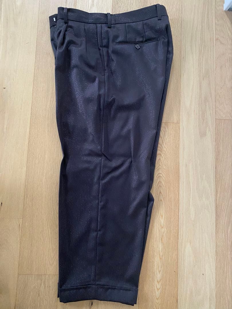 ワコマリア　GUILTY PARTIES ラメ入りスラックス