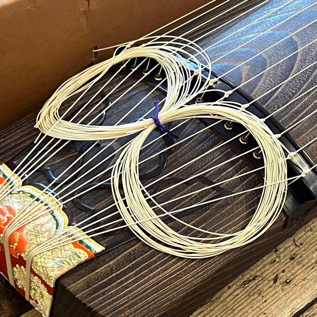 琴 お筝 筝 弦楽器 和楽器　13弦　小川謹製　184㎝　弦楽器 箱入り